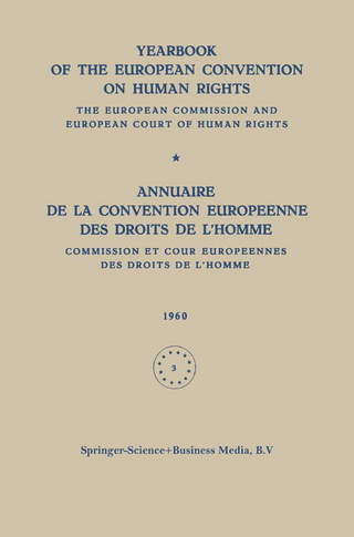 Yearbook of the European Convention on Human Rights / Annuaire de la Convention Europeenne des Droits de L’homme