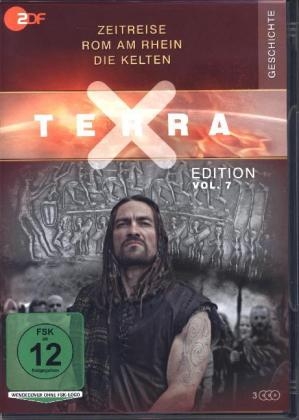 Terra X - Edition - Zeitreise - Rom am Rhein - Die Kelten. Vol.7, 3 DVD
