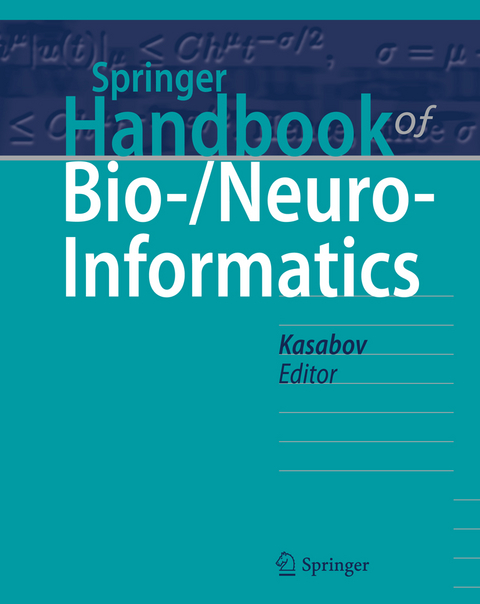 Springer Handbook of Bio-/Neuro-Informatics - 
