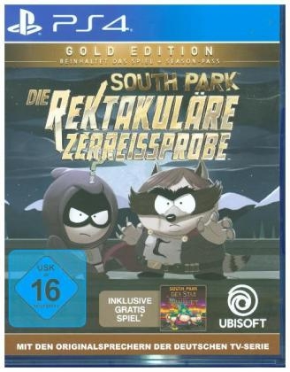 South Park, Die rektakul&auml;re Zerrei&szlig;probe, 1 PS4-Blu-ray Disc (Gold Edition)