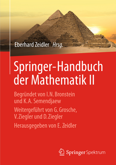 Springer-Handbuch der Mathematik II - 