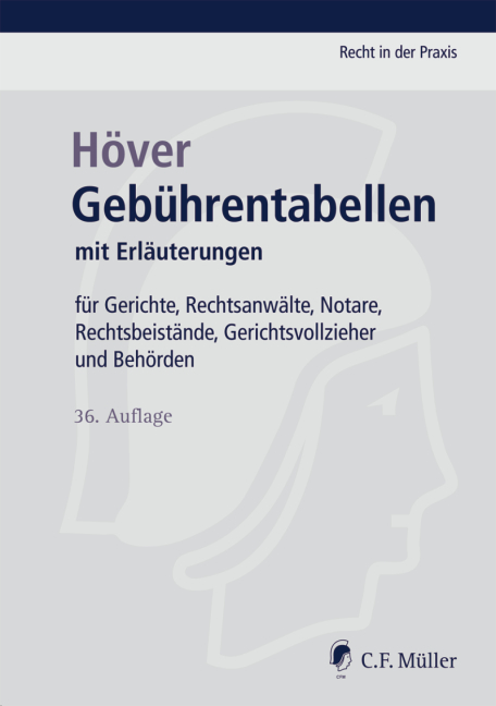 Geb&uuml;hrentabellen - 