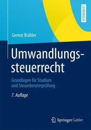 Umwandlungssteuerrecht - Gernot Br&auml;hler