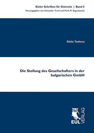 Die Stellung des Gesellschafters in der bulgarischen GmbH