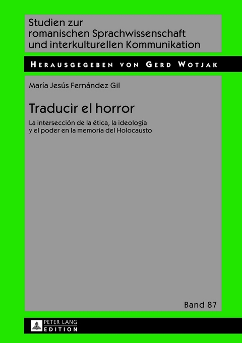 Traducir el horror - Mar&iacute;a Jes&uacute;s Fern&aacute;ndez Gil