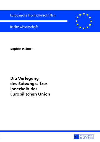 Die Verlegung des Satzungssitzes innerhalb der Europaeischen Union