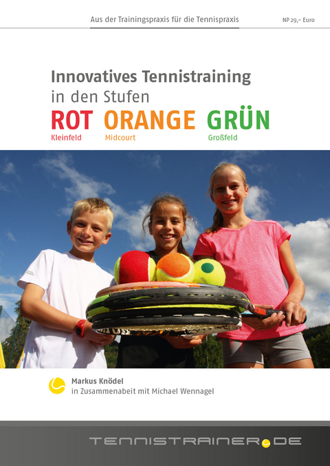 Innovatives Tennistraining in den Stufen ROT ORANGE GR&Uuml;N - Markus Kn&ouml;del