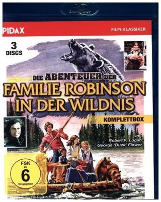 Die Abenteuer der Familie Robinson in der Wildnis - Komplettbox, 3 Blu-ray