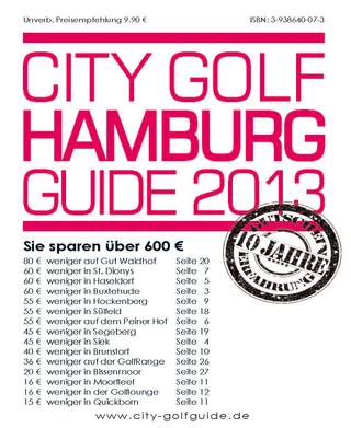 City Golf Guide Hamburg 2013