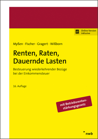 Renten, Raten, Dauernde Lasten