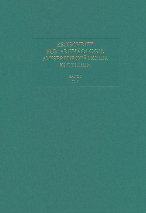 Zeitschrift f&uuml;r Arch&auml;ologie Au&szlig;ereurop&auml;ischer Kulturen