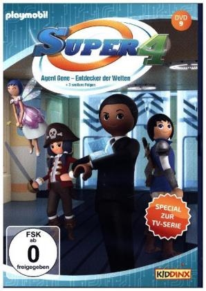 Super 4 - Agent Gene - Entdecker der Welten, 1 DVD