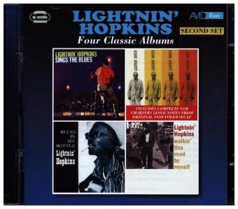 Four Classic Album, 2 Audio-CDs - Lightnin' Hopkins