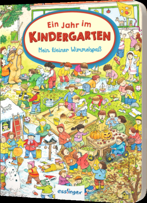 Mein kleiner Wimmelspa&szlig;: Ein Jahr im Kindergarten