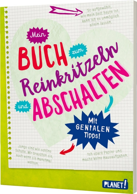 Mein Buch zum Reinkritzeln und Abschalten - Bettina Domzalski