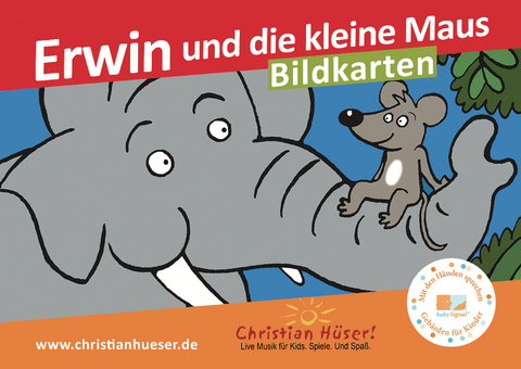 Erwin und die kleine Maus - Bildkarten - Christian H&uuml;ser, Tanja Mensler