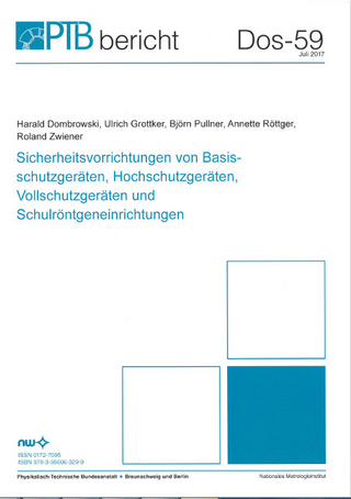 Sicherheitsvorrichtungen von Basisschutzgeräten, Hochschutzgeräten, Vollschutzgeräten und Schulröntgenreinrichtungen