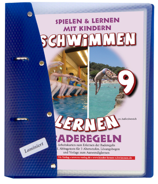 Schwimmen lernen 9: Baderegeln, laminiert