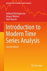 Introduction to Modern Time Series Analysis - Gebhard Kirchg&auml;ssner, J&uuml;rgen Wolters, Uwe Hassler