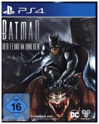 Batman, The Telltale Series, Der Feind im Inneren, 1 PS4-Blu-ray Disc (Saisonpass Disc)