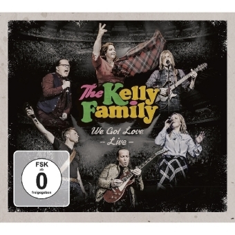 We Got Love - Live, 2 Audio-CDs + 2 DVDs -  The Kelly Family