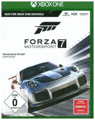 Forza Motorsport 7, 1 XBox One-Blu-ray Disc
