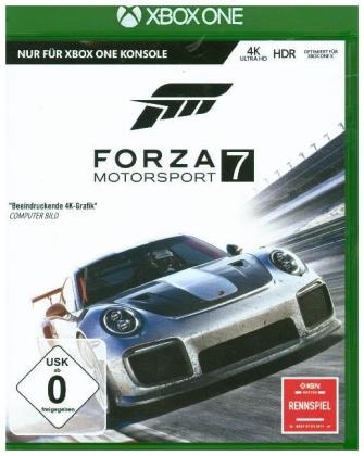 Forza Motorsport 7, 1 XBox One-Blu-ray Disc