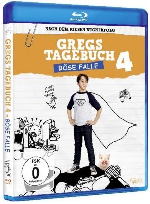 Gregs Tagebuch: B&ouml;se Falle!, 1 Blu-ray