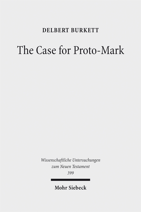 The Case for Proto-Mark - Delbert Burkett