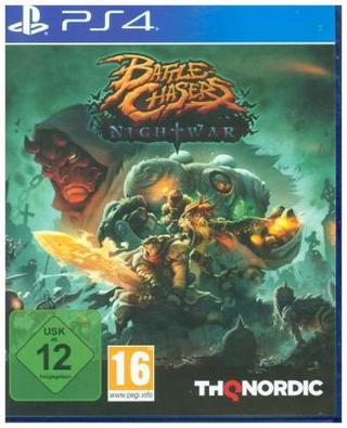Battle Chasers, Nightwar, 1 PS4-Blu-Ray Disc