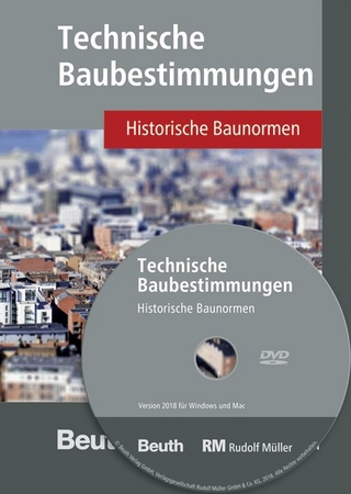 Technische Baubestimmungen – Historische Baunormen - DVD Mehrplatzlizenz Apartbezug