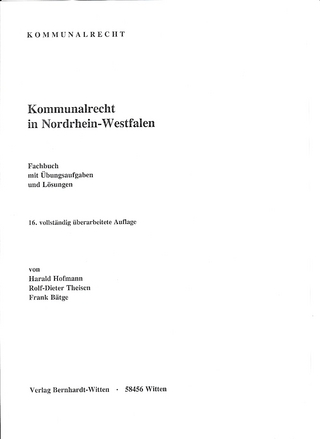 Kommunalrecht in Nordrhein-Westfalen
