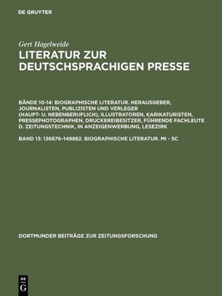 136876–149882. Biographische Literatur. Mi - Sc