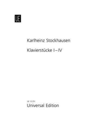 Klavierst&uuml;cke I-IV - 