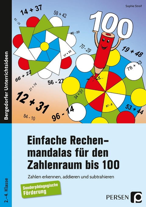 Einfache Rechenmandalas f&uuml;r den Zahlenraum bis 100 - Sophie Streif