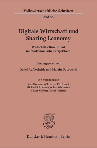 Digitale Wirtschaft und Sharing Economy.