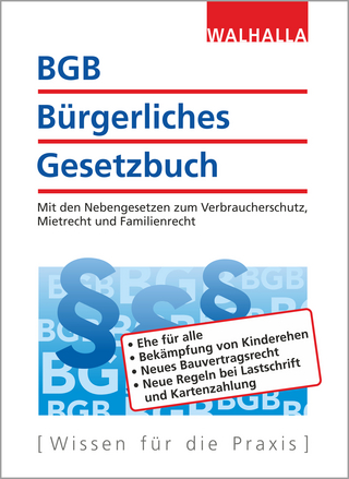 BGB - Bürgerliches Gesetzbuch Ausgabe 2018
