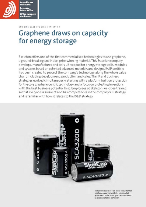 Skeleton: Graphene draws on capacity for energy storage