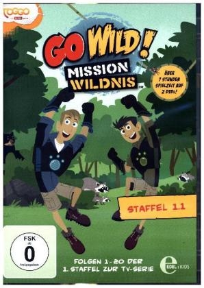 Go Wild! - Mission Wildnis. Staffelbox.1.1, 2 DVD