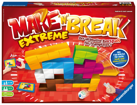 Ravensburger Spiele 26751 - Make 'n' Break Extreme - Andrew und Jack Lawson