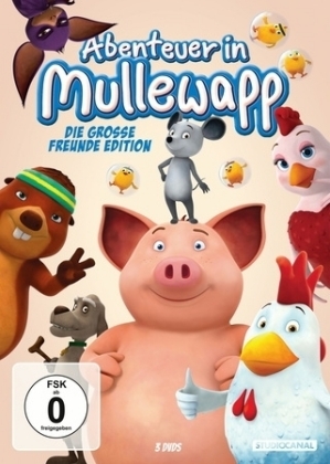 Abenteuer in Mullewapp - Die Gro&szlig;e Freunde Edition, 3 DVDs
