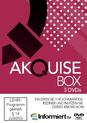Die große Akquise Box (3 DVDs)