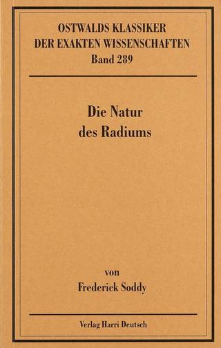 Die Natur des Radiums (Soddy)