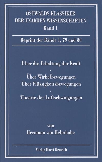&Uuml;ber die Erhaltung der Kraft (Helmholtz)
