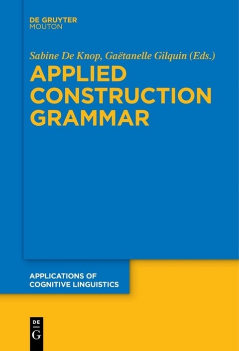 Applied Construction Grammar - 