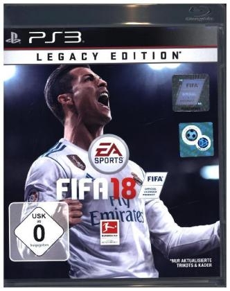 FIFA 18, 1 PS3-Blu-ray-Disc (Legacy Edition)