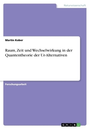 Raum, Zeit und Wechselwirkung in der Quantentheorie der Ur-Alternativen