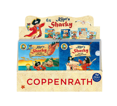 Lino-B&uuml;cher Box Nr.48 "Linos K&auml;pt'n Sharky-Box" - Jutta Langreuter