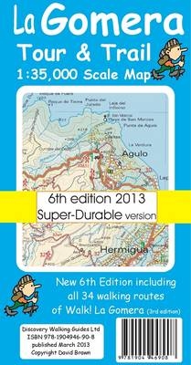 La Gomera Tour & Trail Super-Durable Map