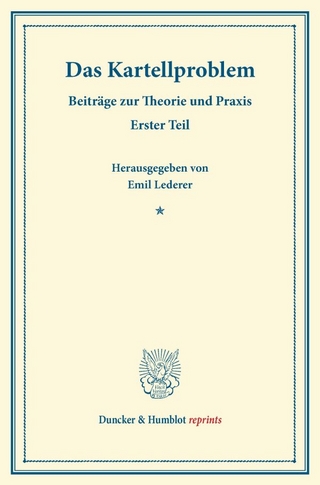 Das Kartellproblem.